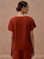 BLUSA RETA COM NERVURAS BL260119