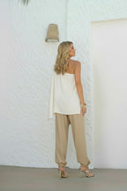 BLUSA VISCOSE ASSIMÉTRICA 14602