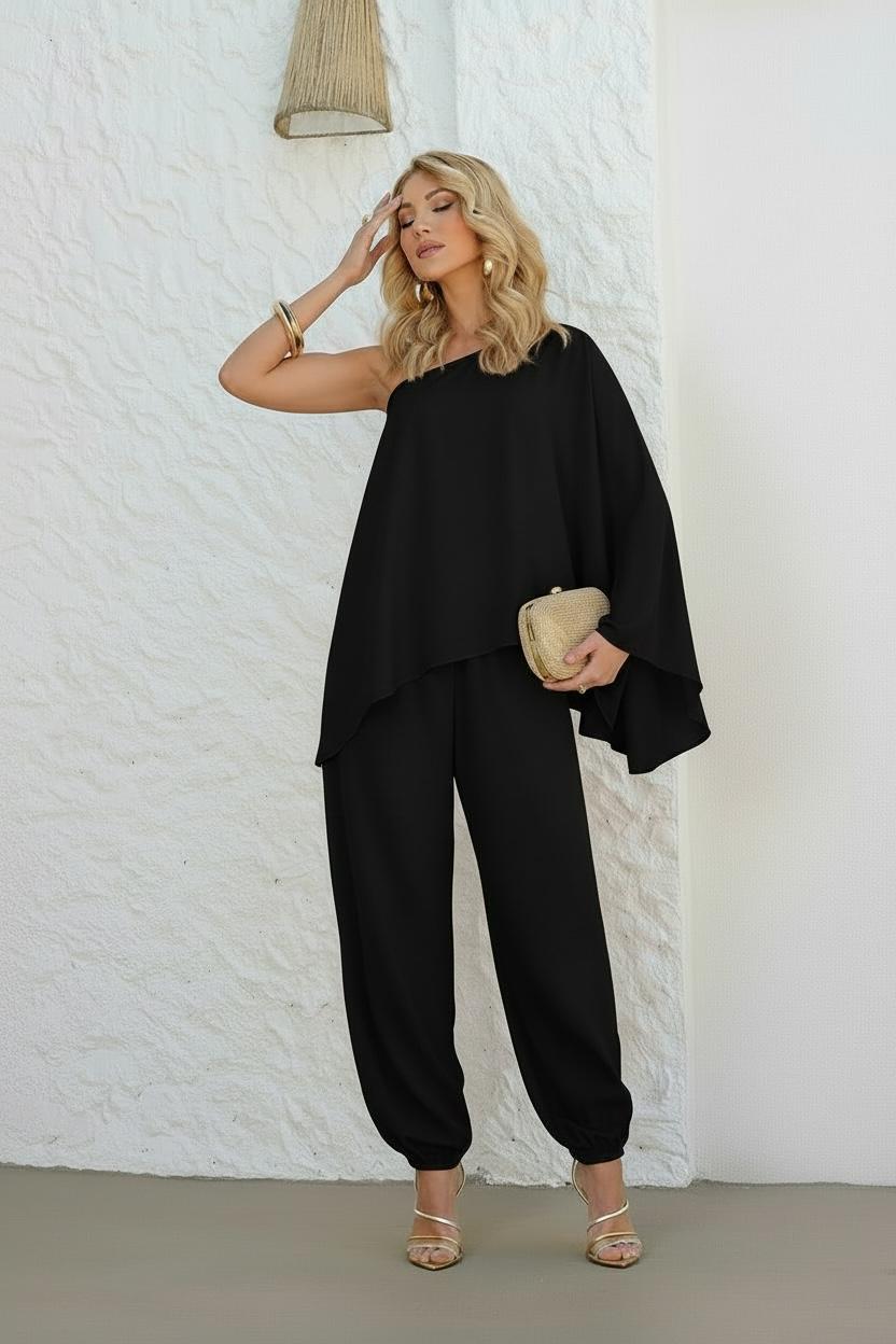 BLUSA VISCOSE ASSIMÉTRICA 14602