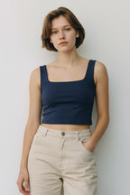 BLUSA REGATA CROPPED FRENTE DUPLA 2038