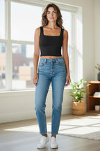BLUSA REGATA CROPPED FRENTE DUPLA 2038