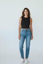 BLUSA SEM MANGA CROPPED FRENTE DUPLA 2182