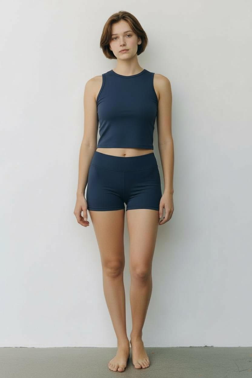 BLUSA SEM MANGA CROPPED FRENTE DUPLA 2182