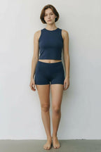 BLUSA SEM MANGA CROPPED FRENTE DUPLA 2182